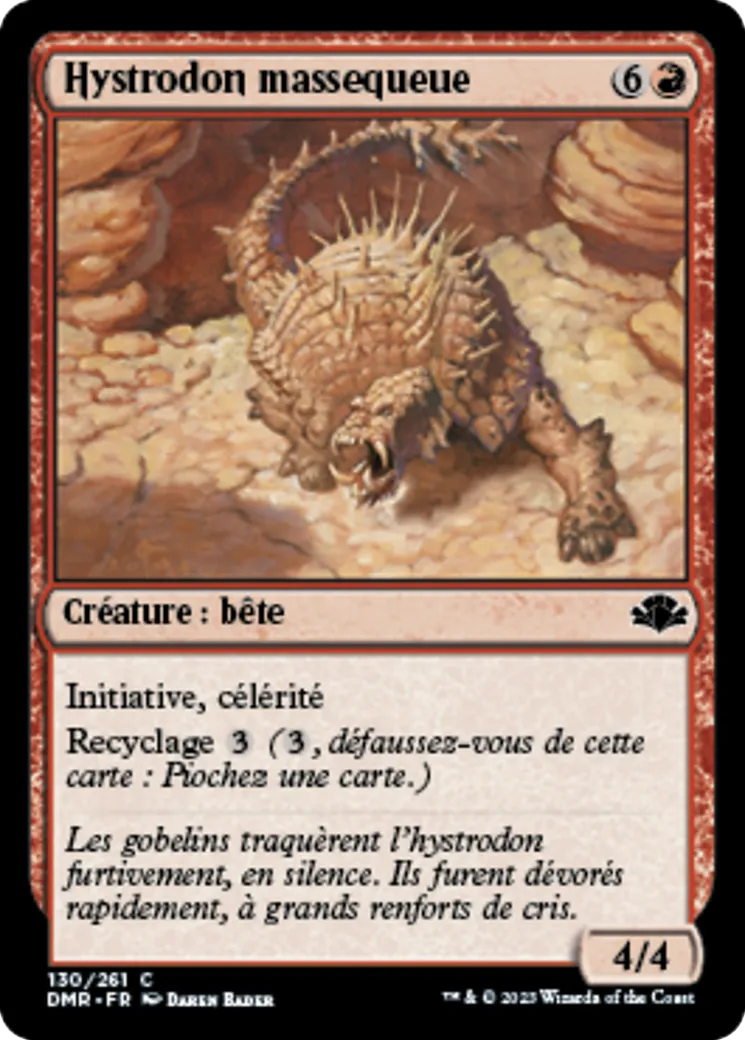 Hystrodon massequeue — Dominaria Remastered — Magic: The Gathering