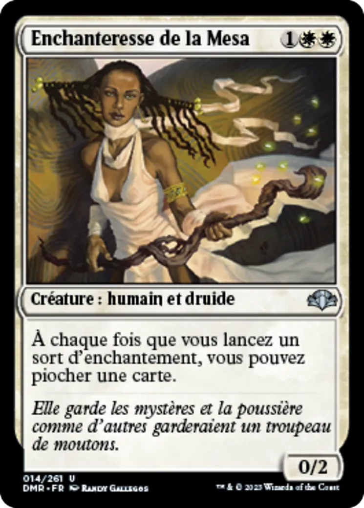 Enchanteresse de la Mesa — Dominaria Remastered — Magic: The Gathering