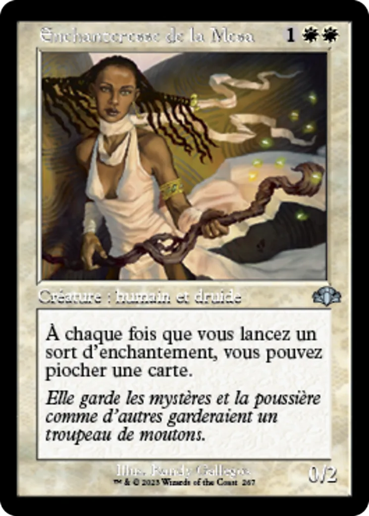 Enchanteresse de la Mesa from Dominaria Remastered - Magic: The Gathering