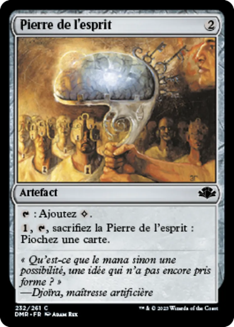 Pierre de l'esprit — Dominaria Remastered — Magic: The Gathering