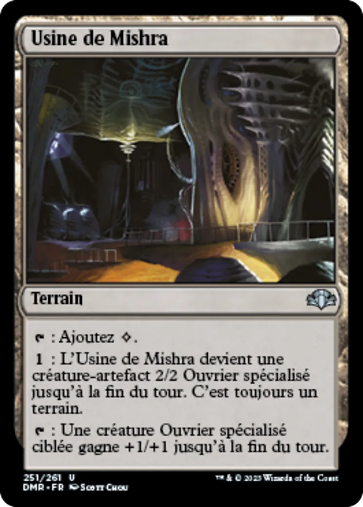 Usine de Mishra — Dominaria Remastered — Magic: The Gathering