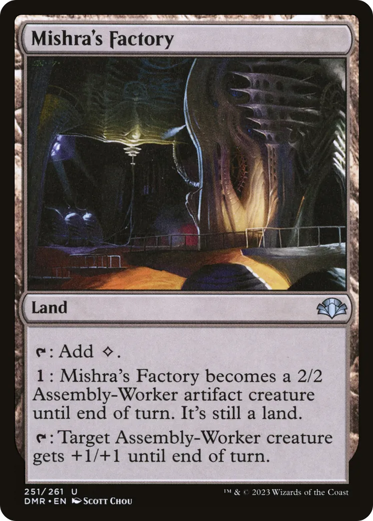 Usine de Mishra — Dominaria Remastered — Magic: The Gathering