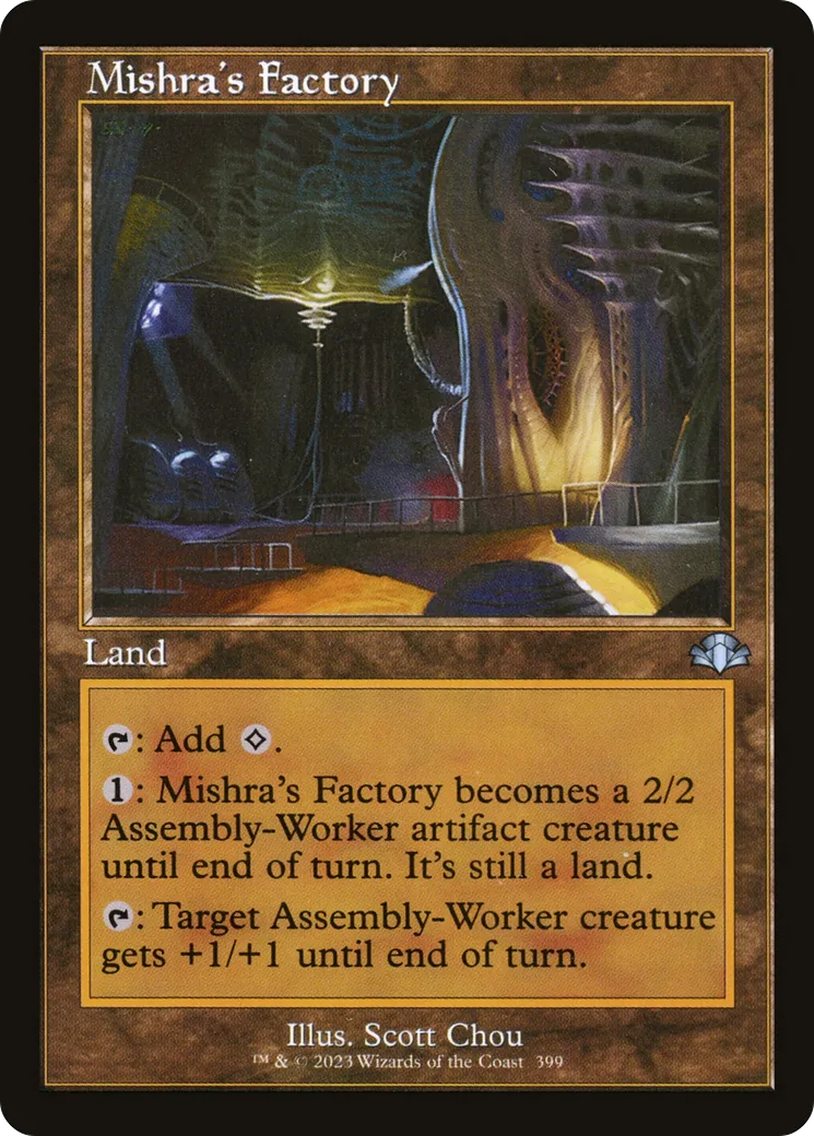 Mishra's Factory — Dominaria Remastered — Magic: The Gathering