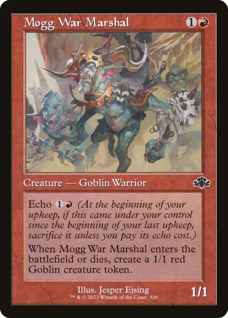 Mogg War Marshal — Dominaria Remastered — Magic: The Gathering