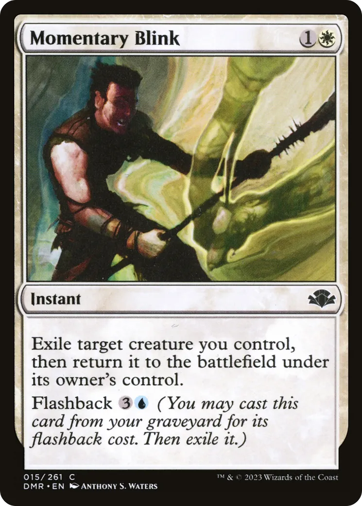 Momentary Blink — Dominaria Remastered — Magic: The Gathering