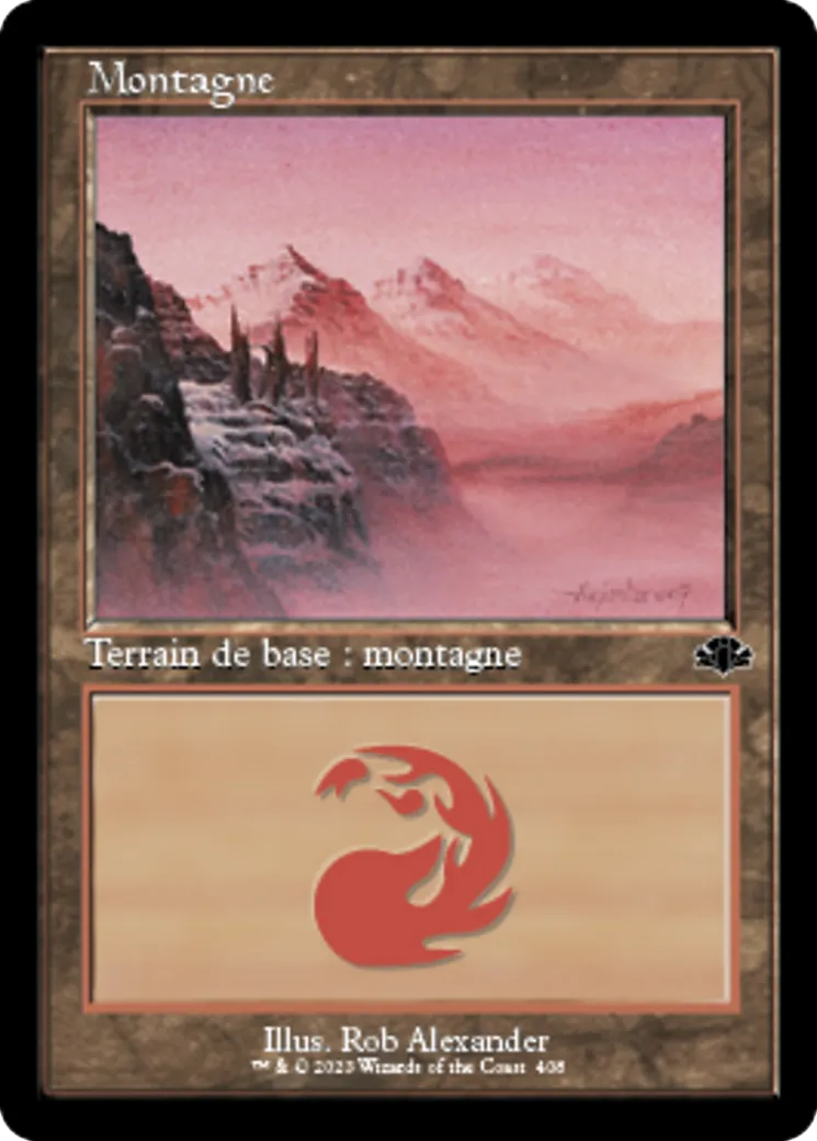 Montagne — Dominaria Remastered — Magic: The Gathering