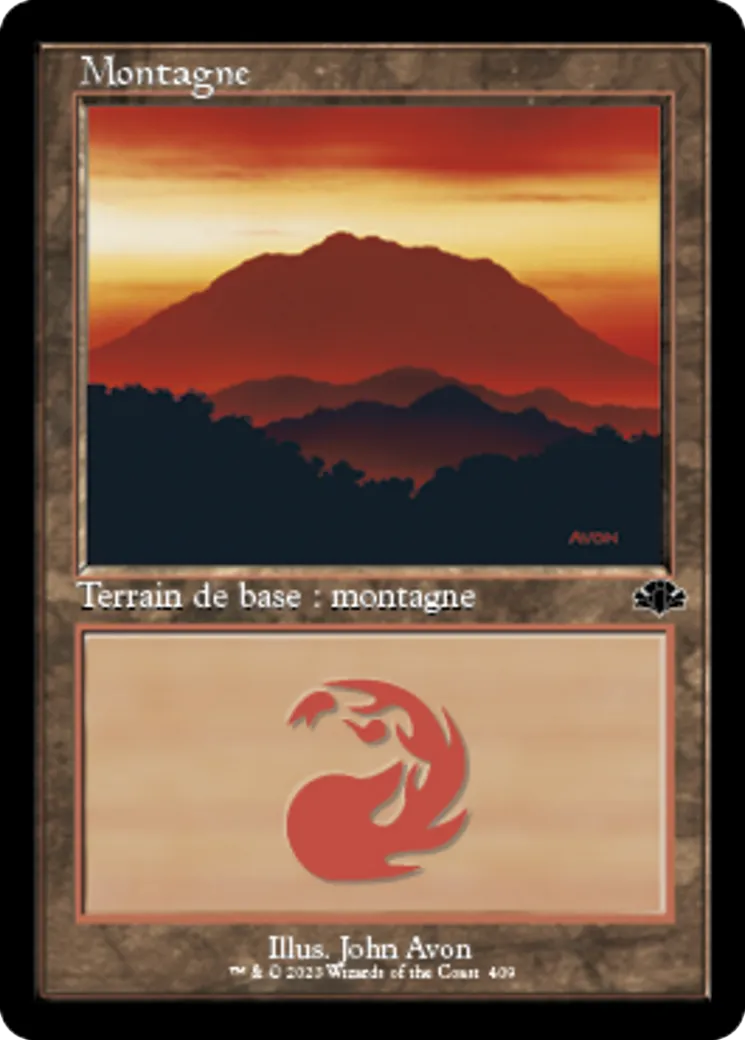 Montagne — Dominaria Remastered — Magic: The Gathering