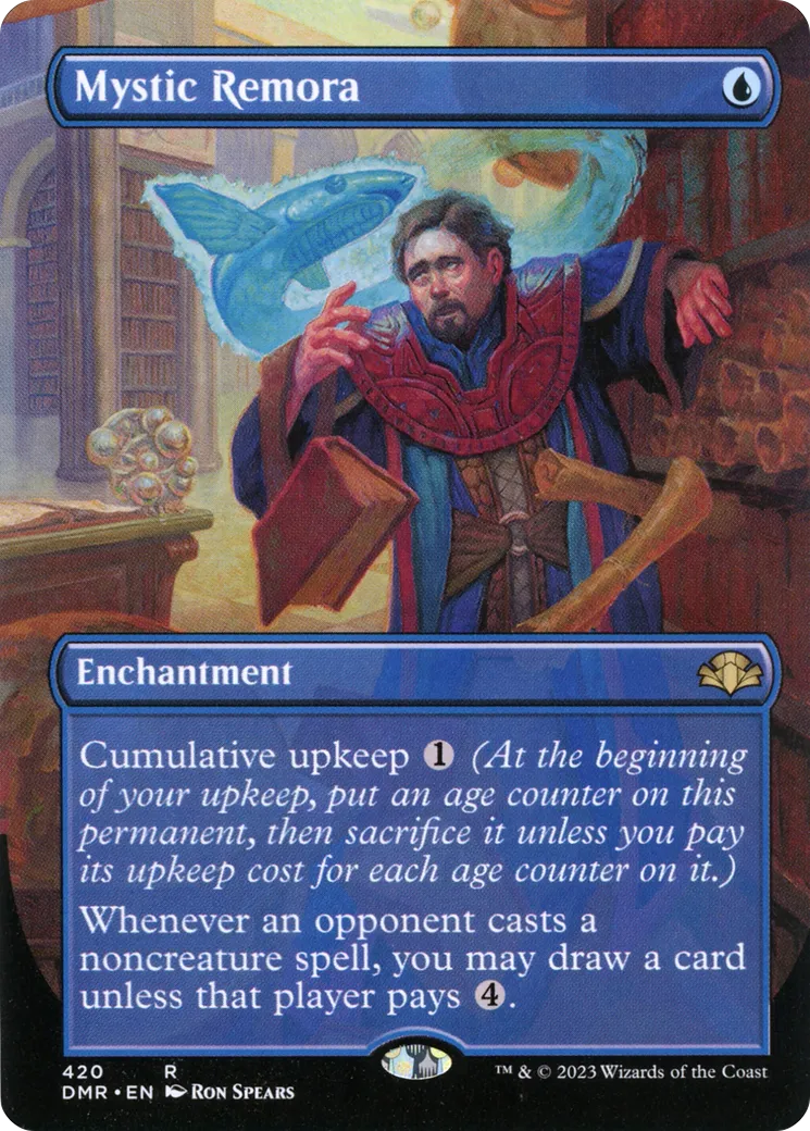 Mystic Remora — Dominaria Remastered — Magic: The Gathering