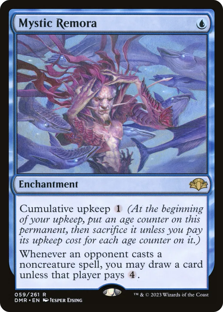 Mystic Remora — Dominaria Remastered — Magic: The Gathering