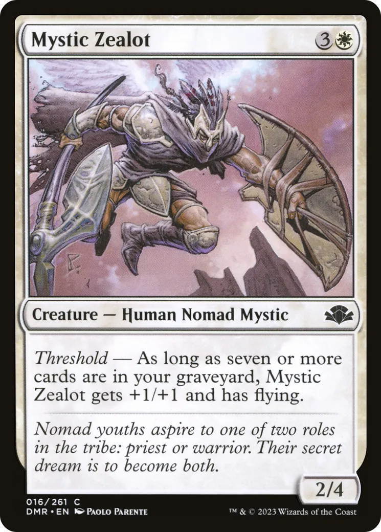 Mystic Zealot — Dominaria Remastered — Magic: The Gathering