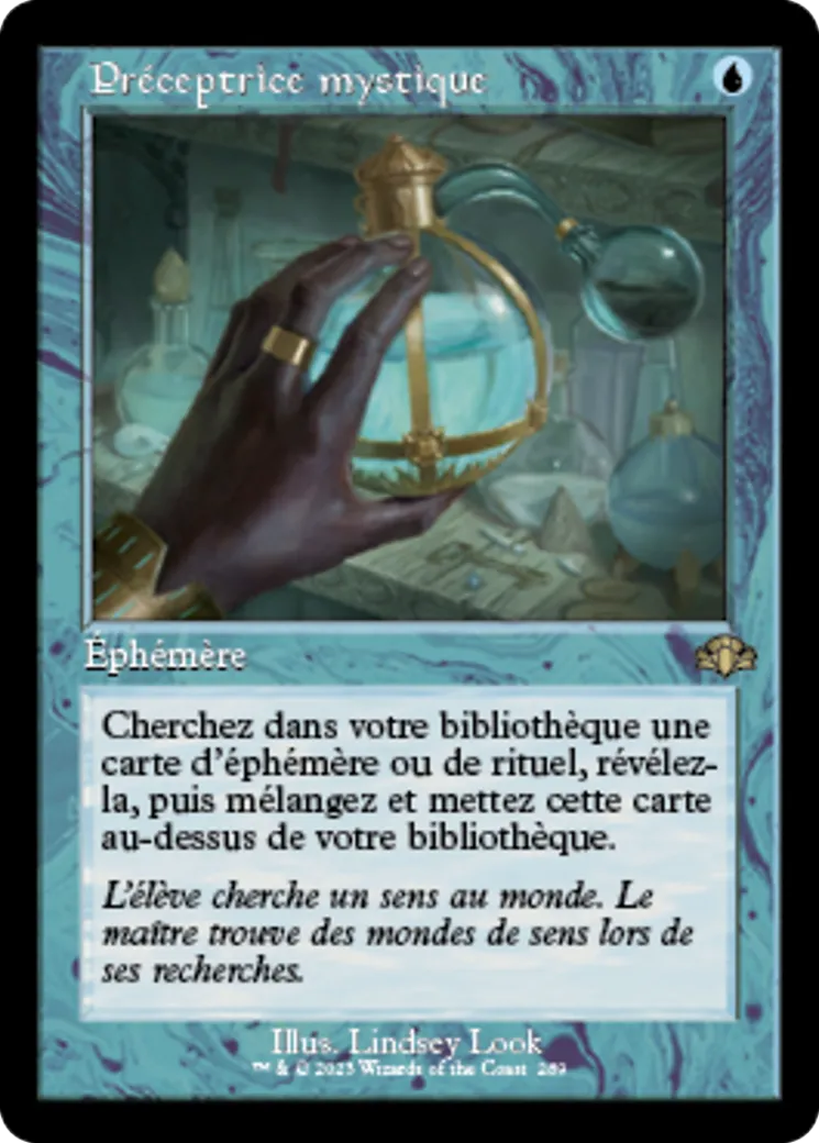 Préceptrice mystique — Dominaria Remastered — Magic: The Gathering