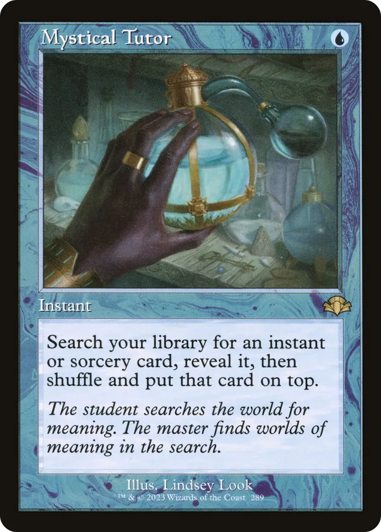 Mystical Tutor — Dominaria Remastered — Magic: The Gathering