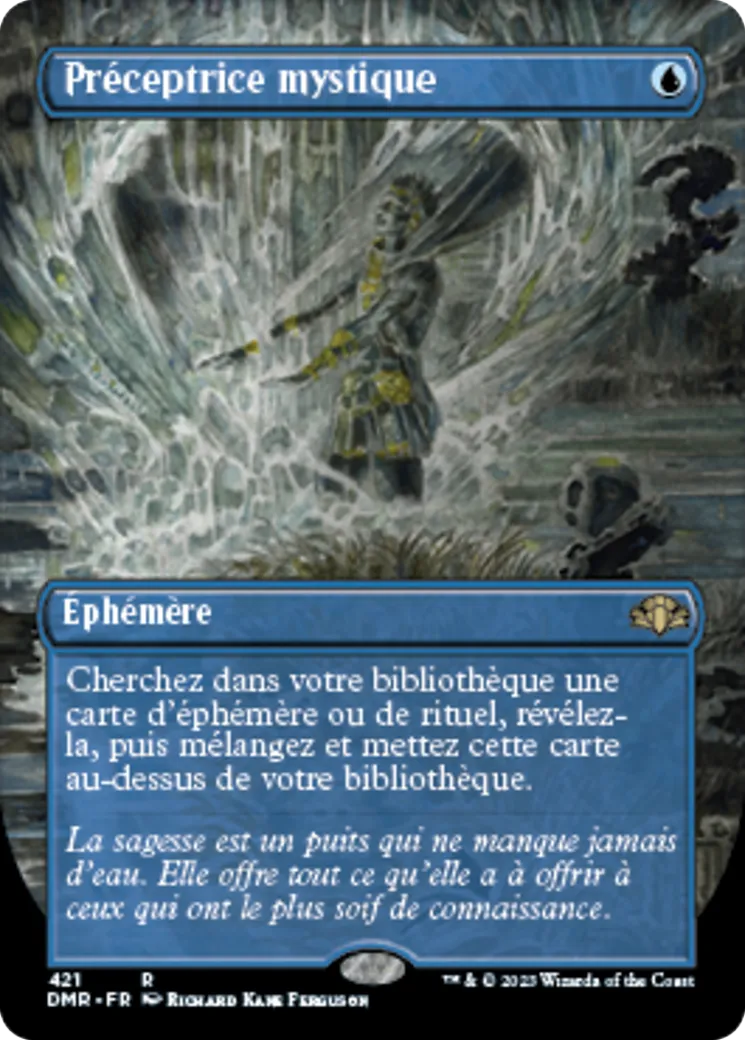Préceptrice mystique — Dominaria Remastered — Magic: The Gathering