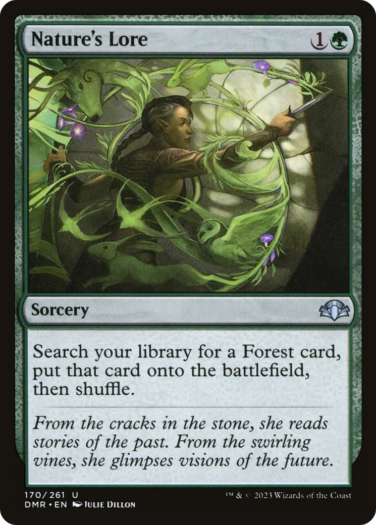Nature's Lore — Dominaria Remastered — Magic: The Gathering