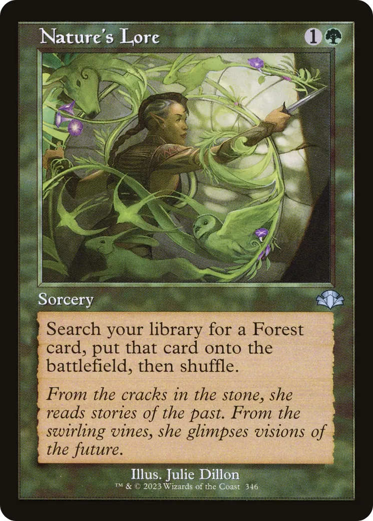 Nature's Lore — Dominaria Remastered — Magic: The Gathering