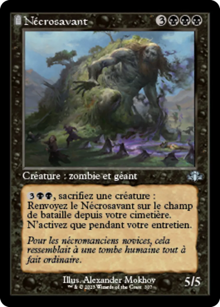 Nécrosavant — Dominaria Remastered — Magic: The Gathering