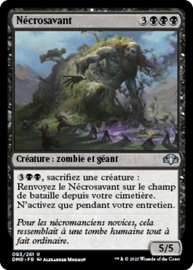 Nécrosavant — Dominaria Remastered — Magic: The Gathering