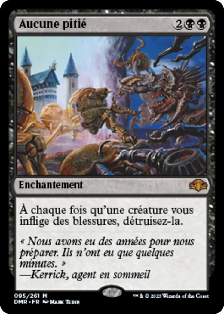 Aucune pitié — Dominaria Remastered — Magic: The Gathering