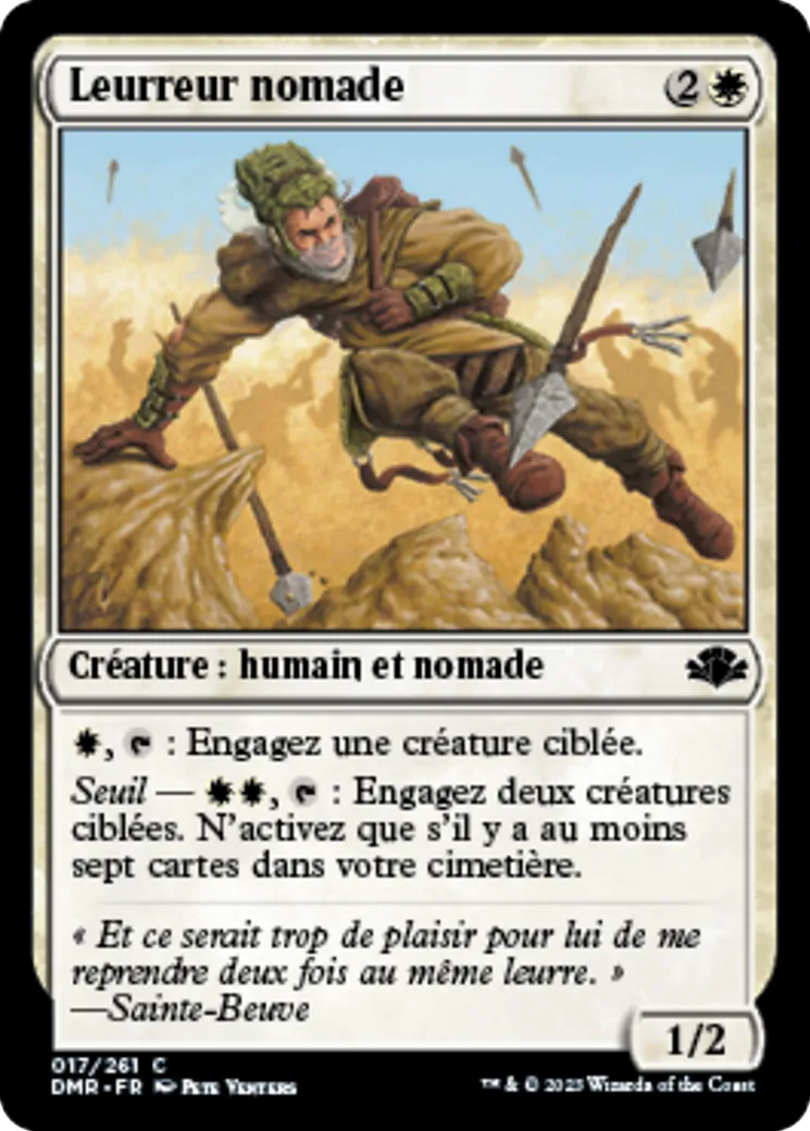Leurreur nomade — Dominaria Remastered — Magic: The Gathering
