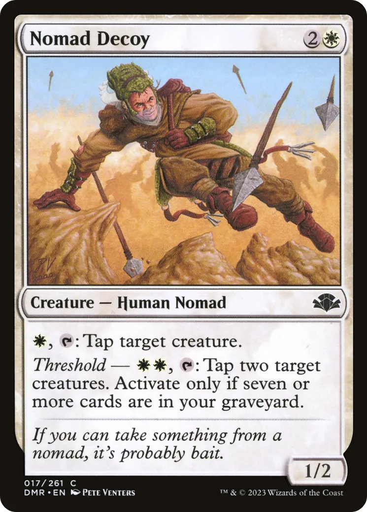Nomad Decoy — Dominaria Remastered — Magic: The Gathering