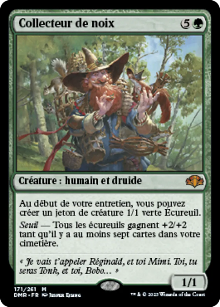 Collecteur de noix — Dominaria Remastered — Magic: The Gathering