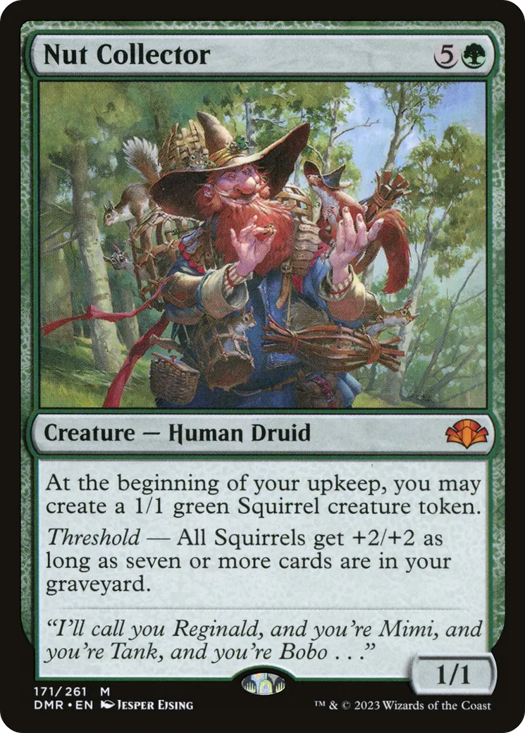 Nut Collector — Dominaria Remastered — Magic: The Gathering