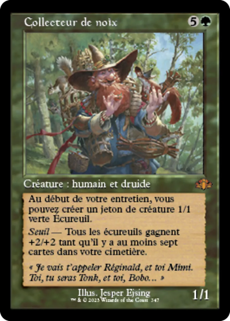 Collecteur de noix — Dominaria Remastered — Magic: The Gathering