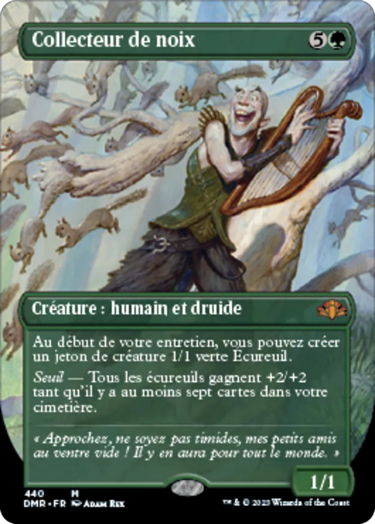 Collecteur de noix — Dominaria Remastered — Magic: The Gathering