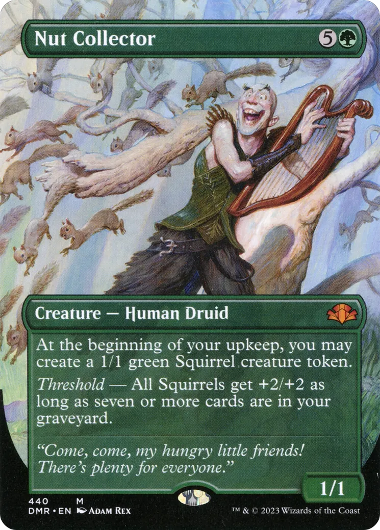 Nut Collector from Dominaria Remastered - Magic: The Gathering
