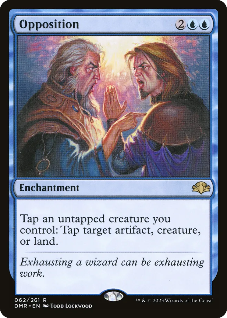 Opposition from Dominaria Remastered - Magic: The Gathering