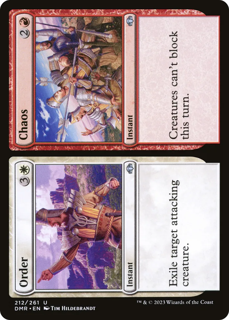 Order // Chaos — Dominaria Remastered — Magic: The Gathering