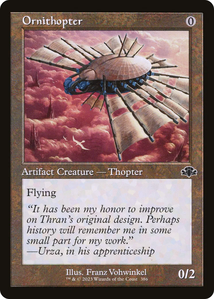 Ornithopter — Dominaria Remastered — Magic: The Gathering