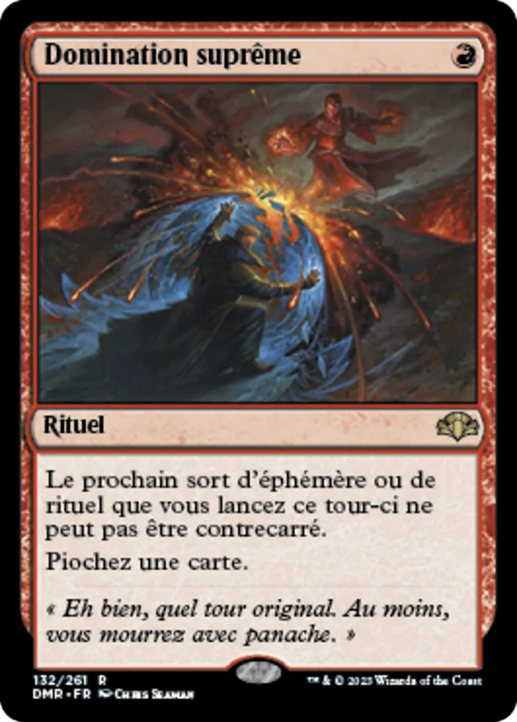 Domination suprême — Dominaria Remastered — Magic: The Gathering