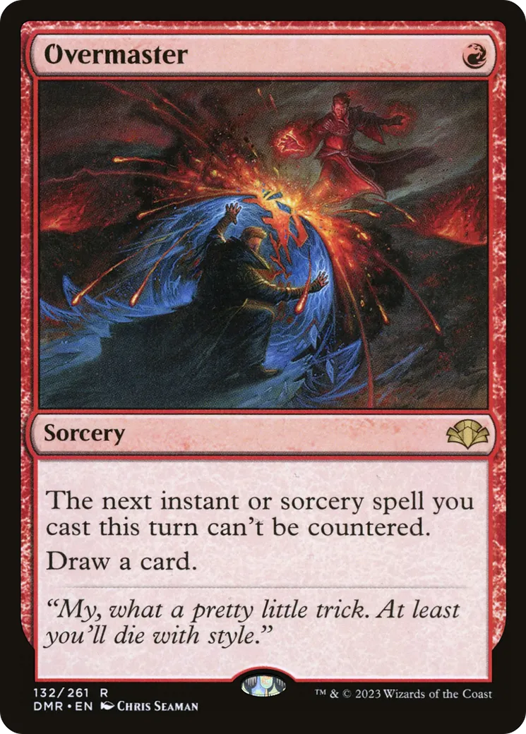 Overmaster — Dominaria Remastered — Magic: The Gathering