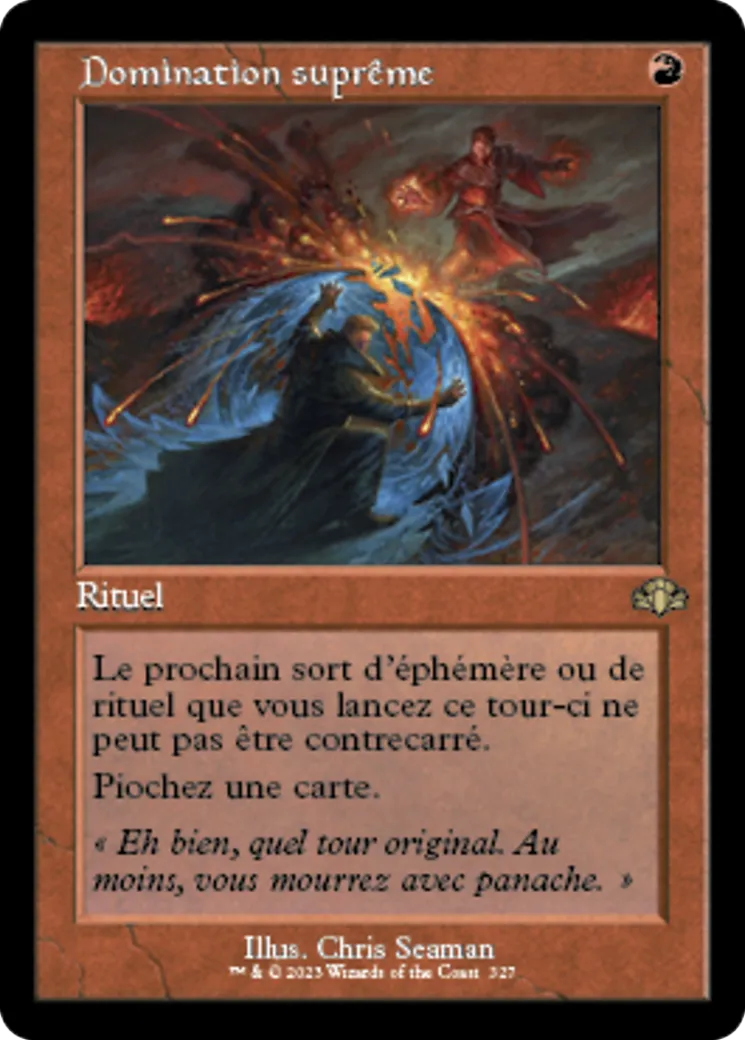 Domination suprême — Dominaria Remastered — Magic: The Gathering