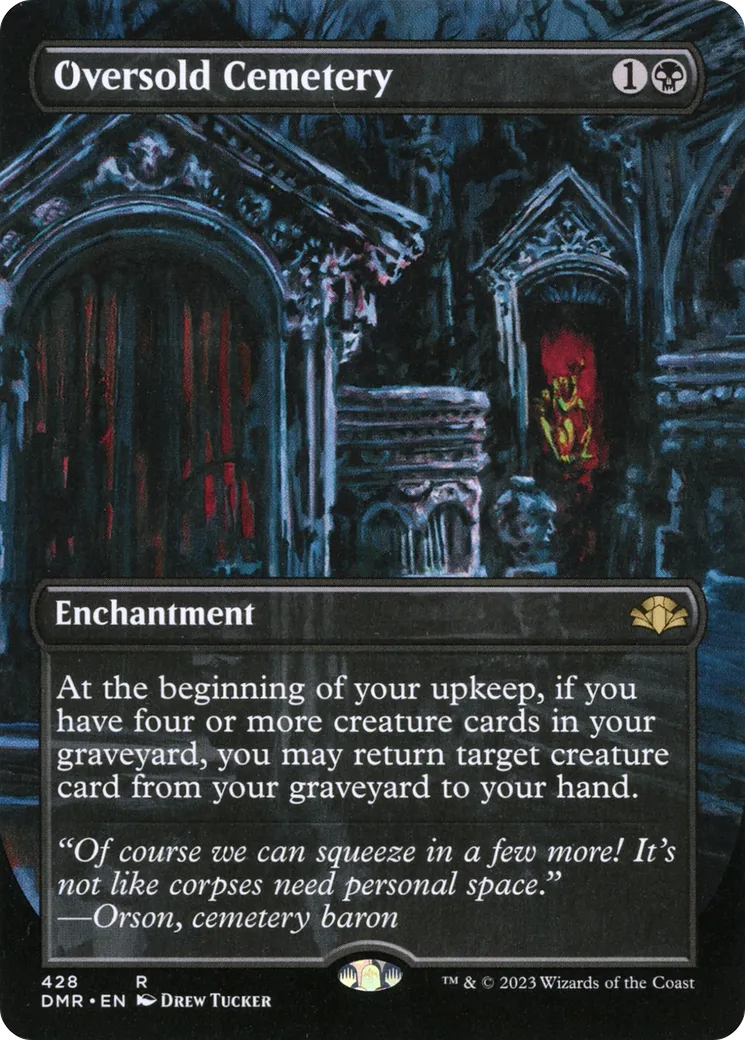 Oversold Cemetery — Dominaria Remastered — Magic: The Gathering