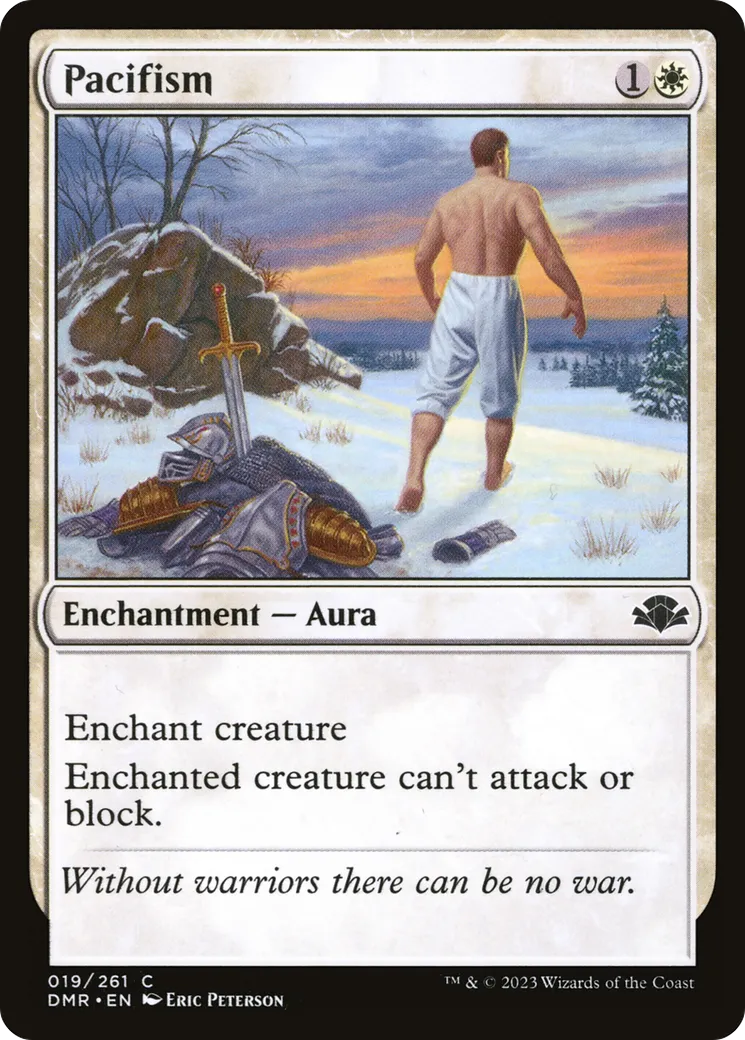 Pacifism — Dominaria Remastered — Magic: The Gathering