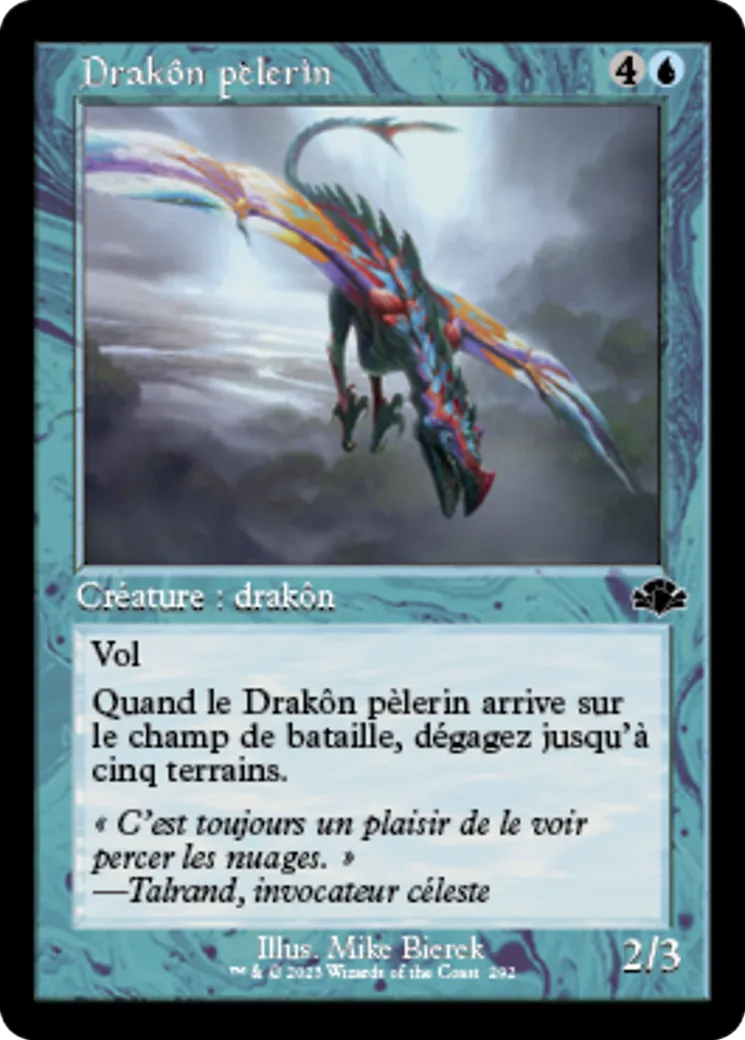 Drakôn pèlerin — Dominaria Remastered — Magic: The Gathering
