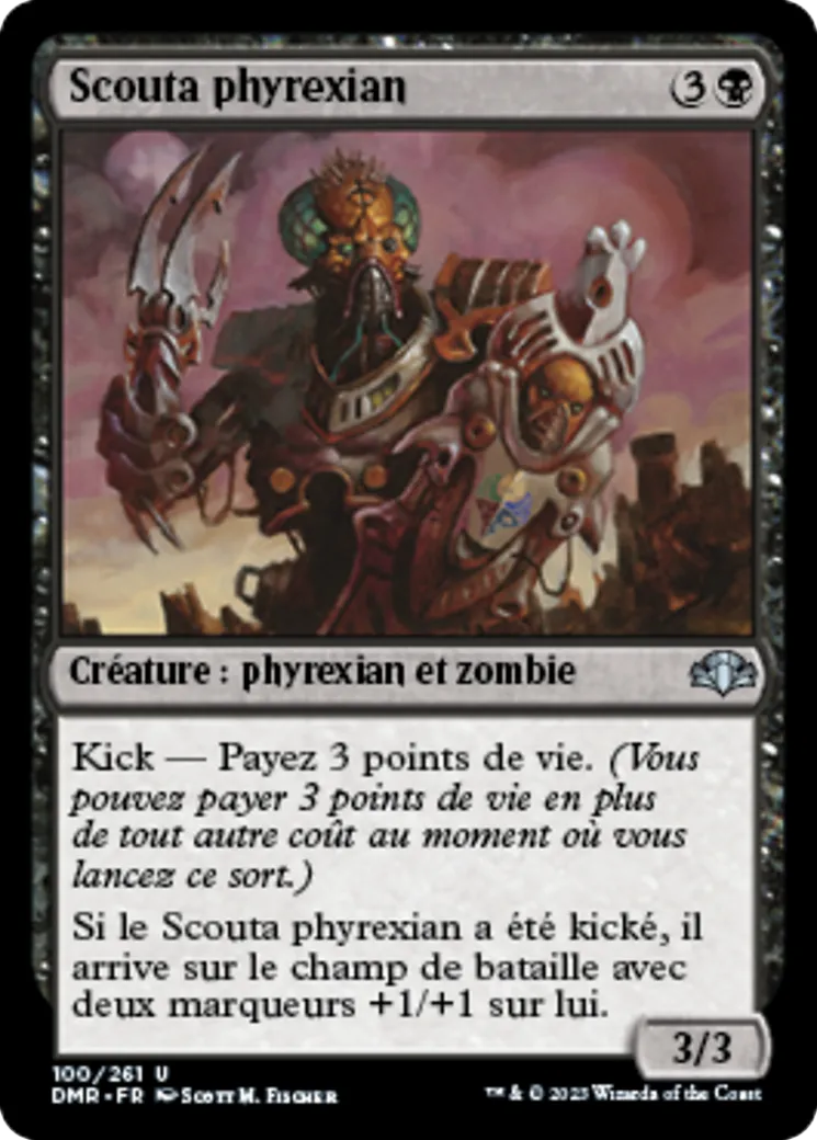 Scouta phyrexian — Dominaria Remastered — Magic: The Gathering
