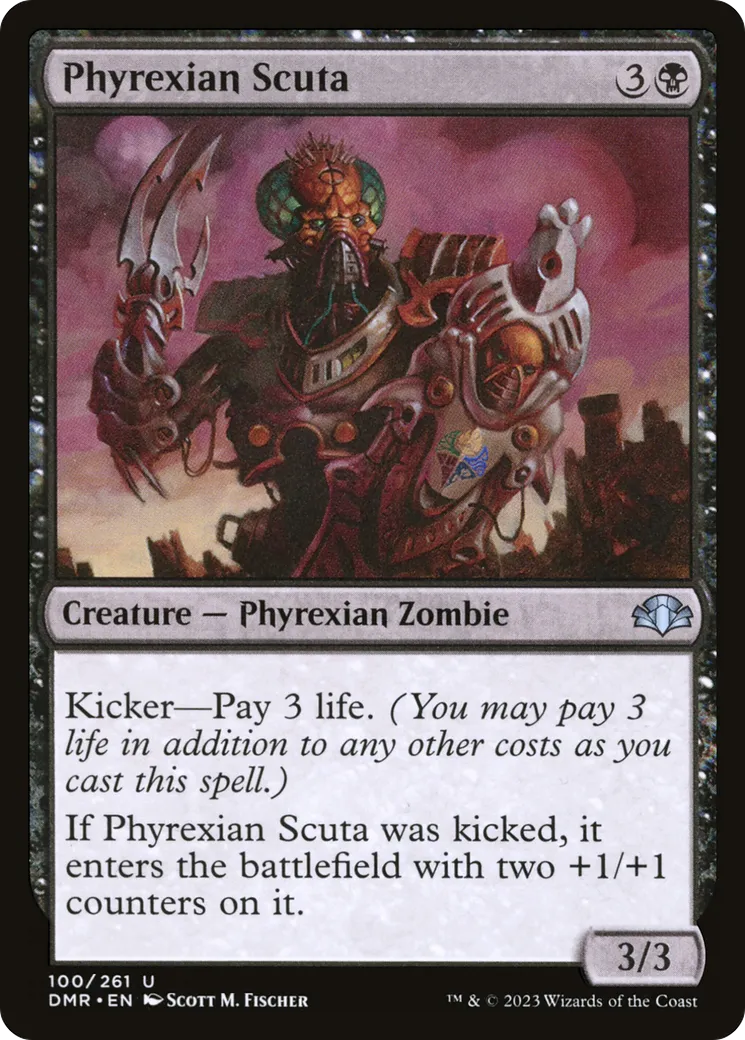 Scouta phyrexian — Dominaria Remastered — Magic: The Gathering