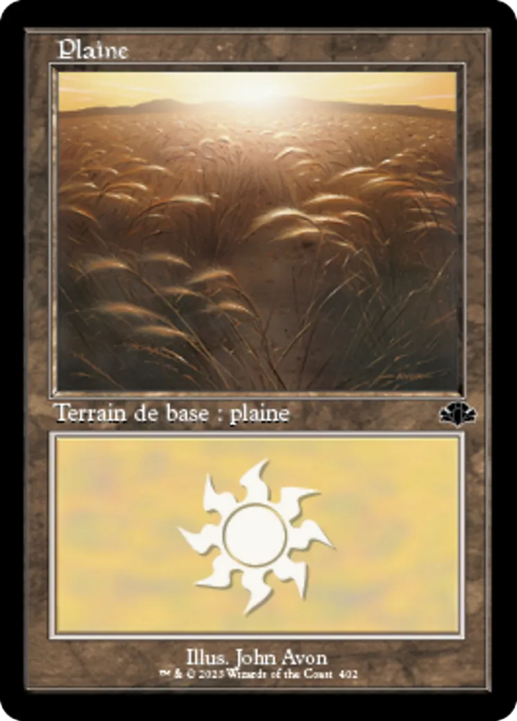 Plaine — Dominaria Remastered — Magic: The Gathering