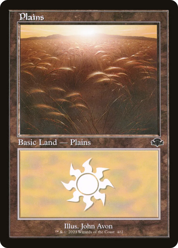 Plains — Dominaria Remastered — Magic: The Gathering