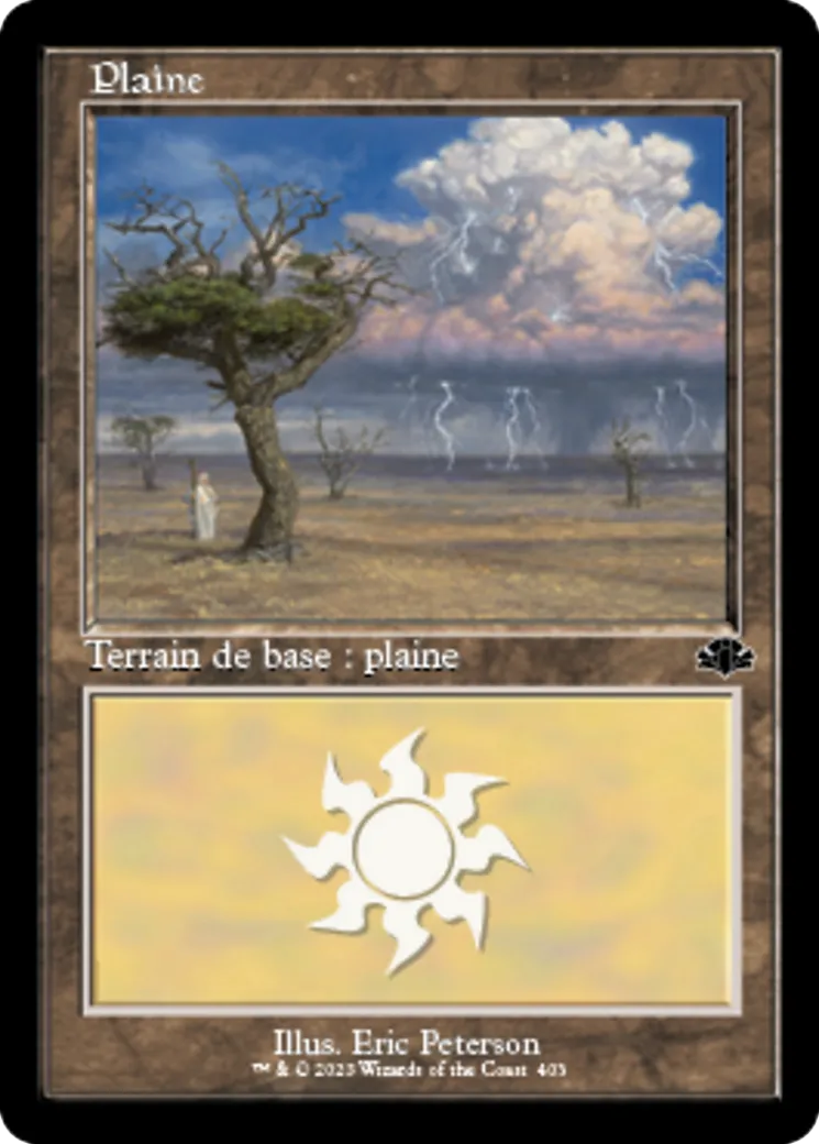 Plaine — Dominaria Remastered — Magic: The Gathering