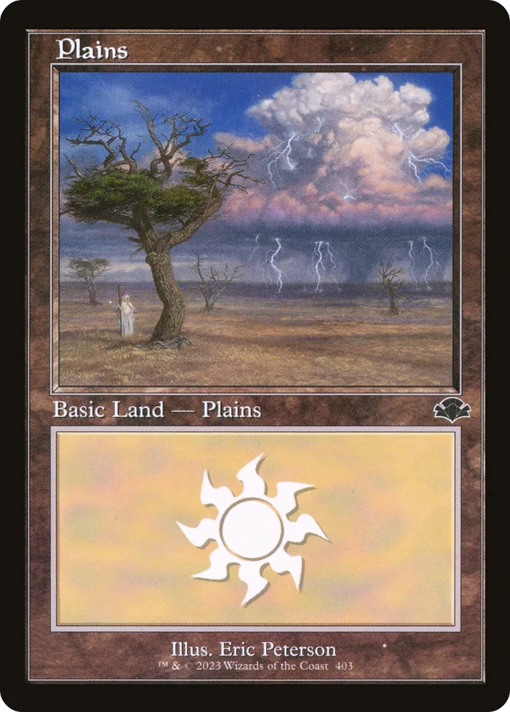 Plains — Dominaria Remastered — Magic: The Gathering