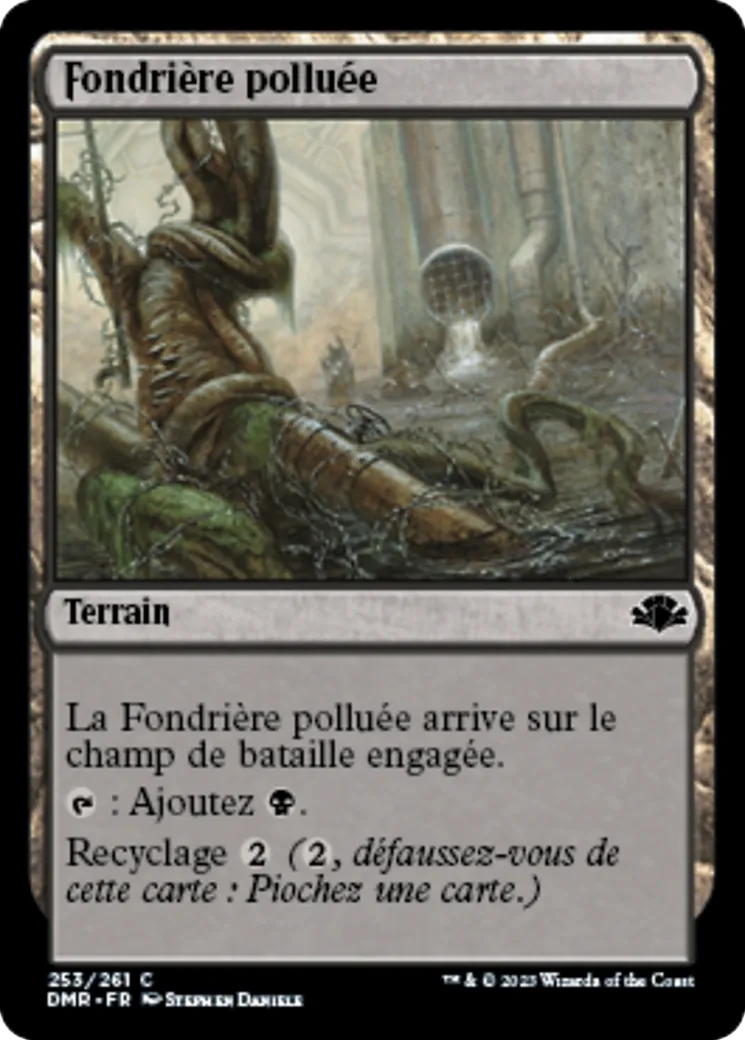 Fondrière polluée — Dominaria Remastered — Magic: The Gathering