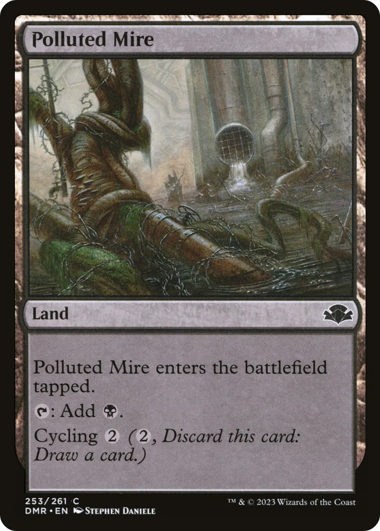 Fondrière polluée — Dominaria Remastered — Magic: The Gathering