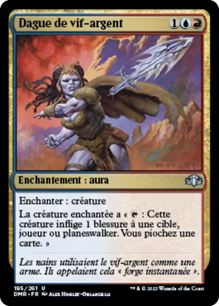 Dague de vif-argent from Dominaria Remastered - Magic: The Gathering