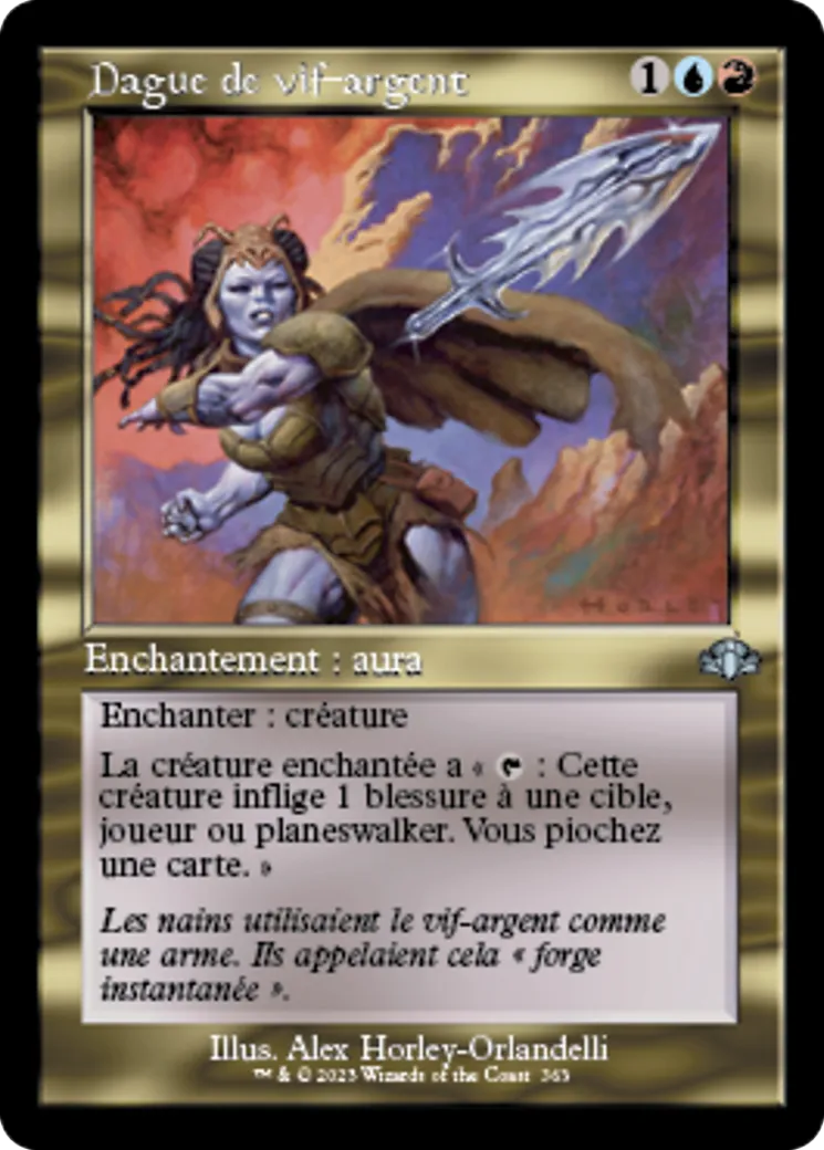 Dague de vif-argent — Dominaria Remastered — Magic: The Gathering