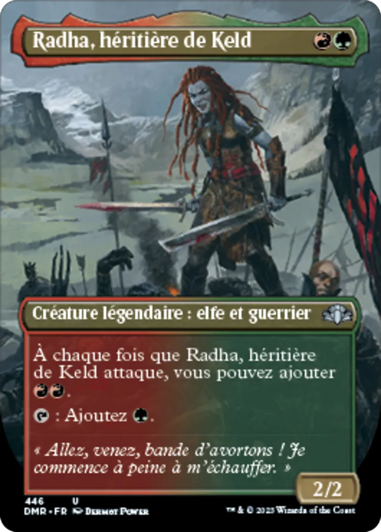 Radha, héritière de Keld — Dominaria Remastered — Magic: The Gathering