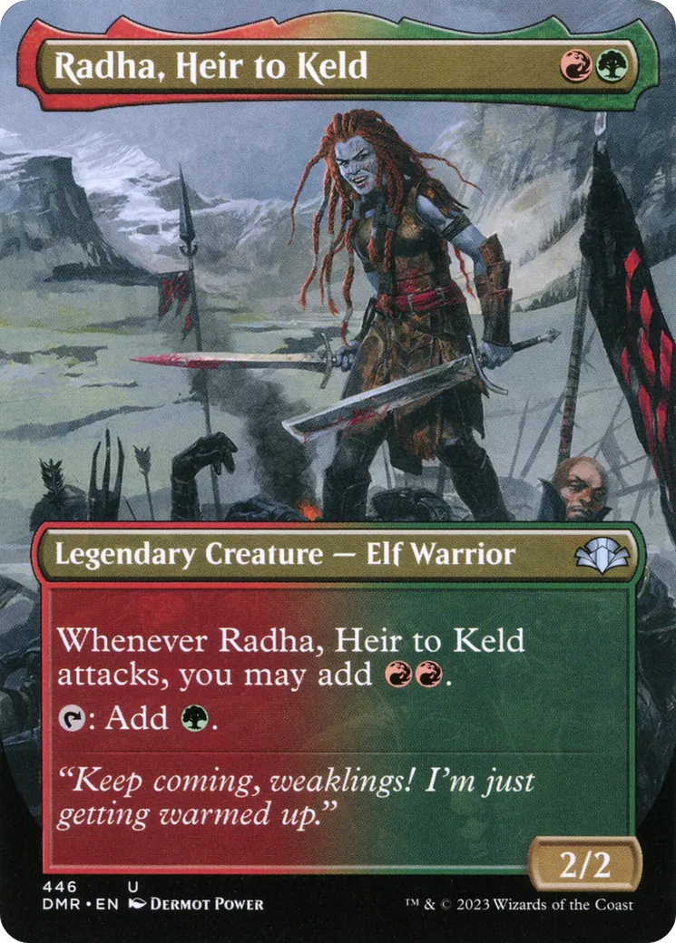 Radha, Heir to Keld — Dominaria Remastered — Magic: The Gathering